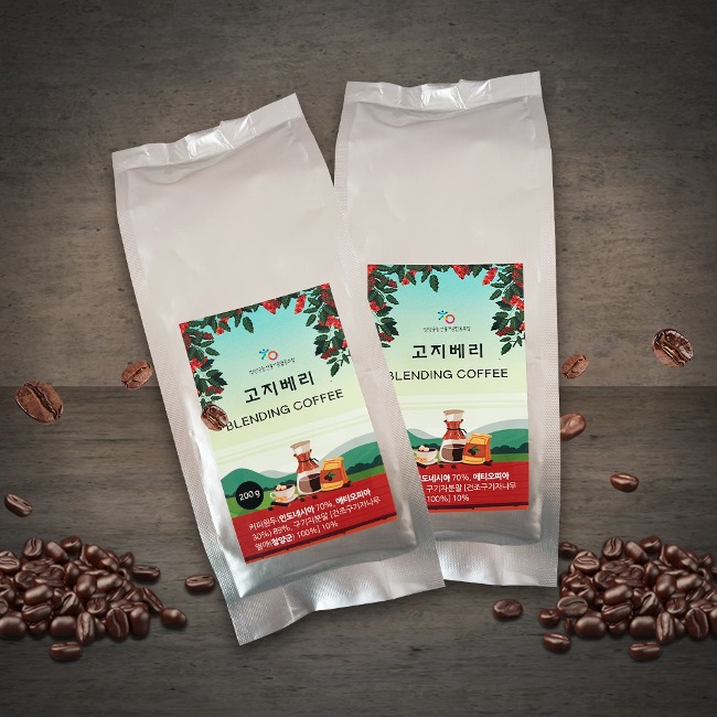 농산물가공협동조합 고지베리 블랜딩 커피 200g