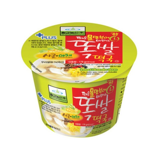 칠갑농산 똑쌀떡국1호 178g 매운맛 (냉장보관)